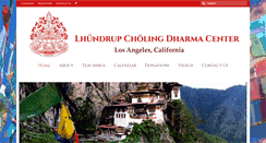 Desktop Screenshot of lhundrupcholing.com